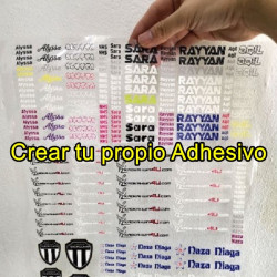 Adhesivos DTF Personalizado para objetos como botellas, tazas, muebles, carcasas de celular, etc.